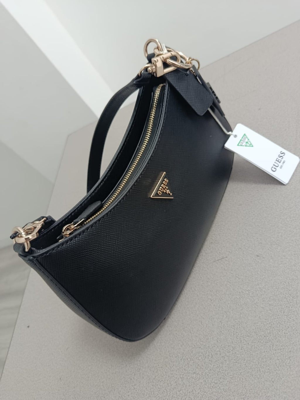 Bolso Guess Negro Elegante Mujer