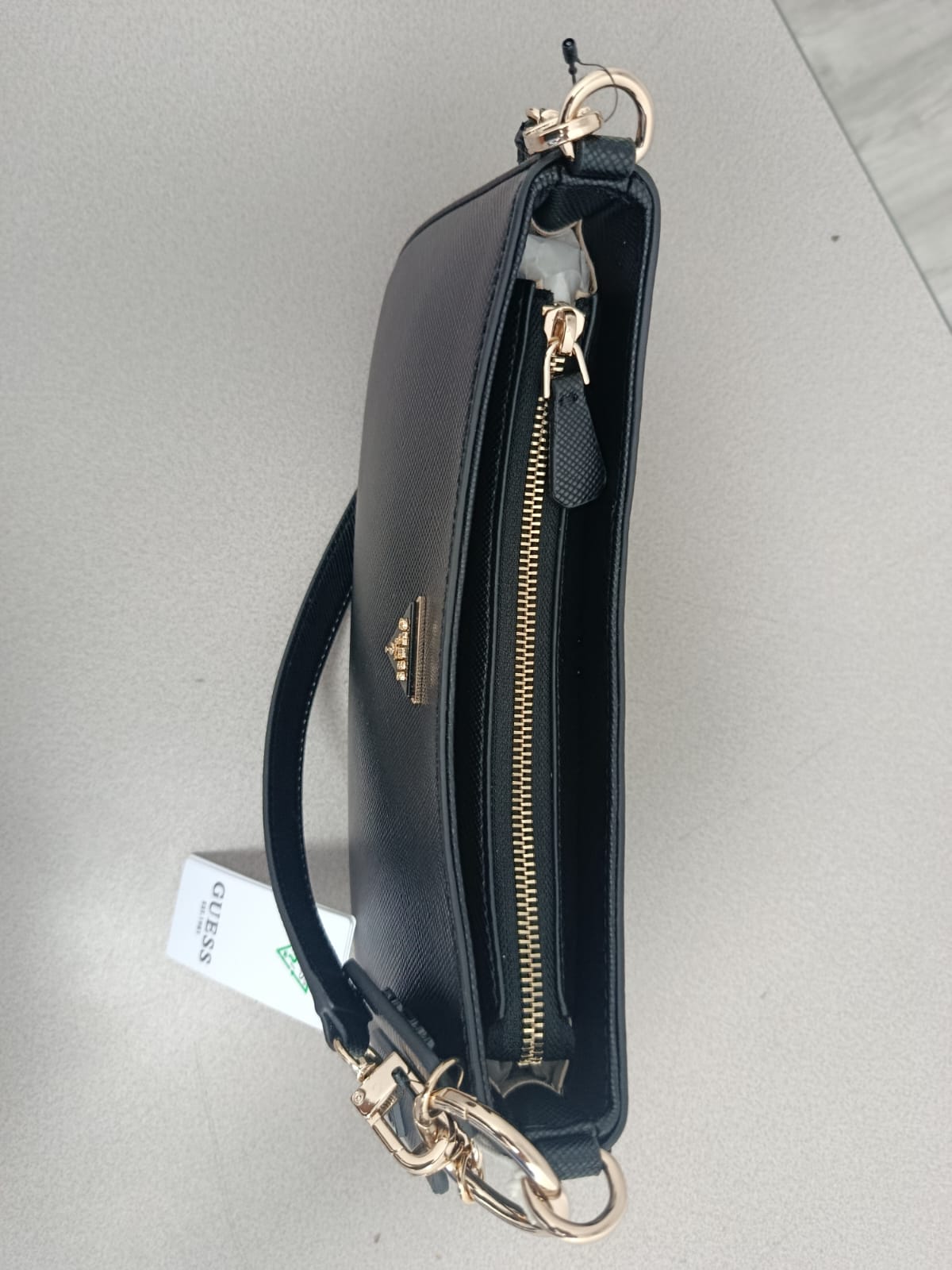 Bolso Guess Negro Elegante Mujer