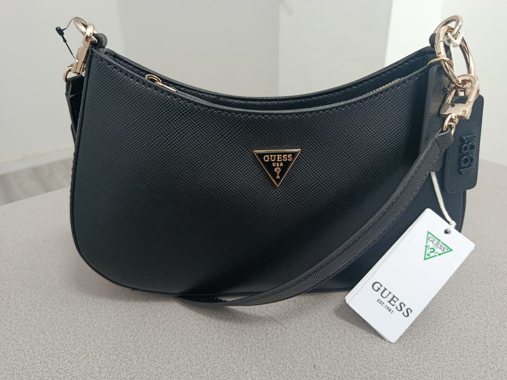 Bolso Guess Negro Elegante Mujer