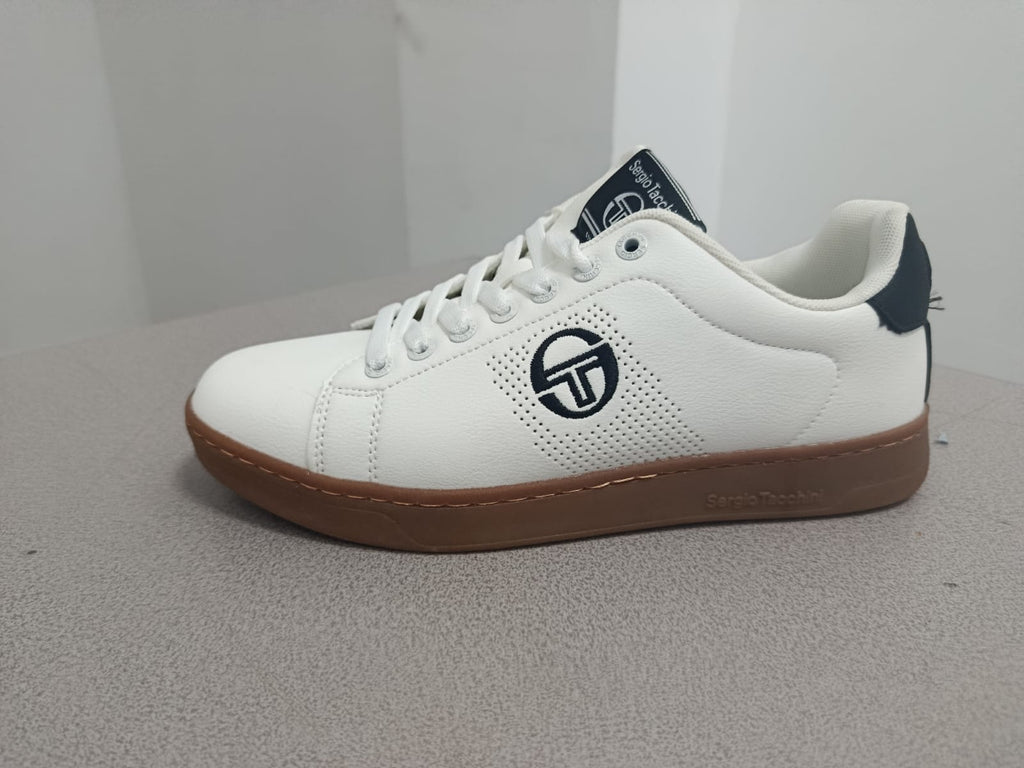 Zapatillas Sergio Tacchini Urban Premium – Blanco & Marrón
