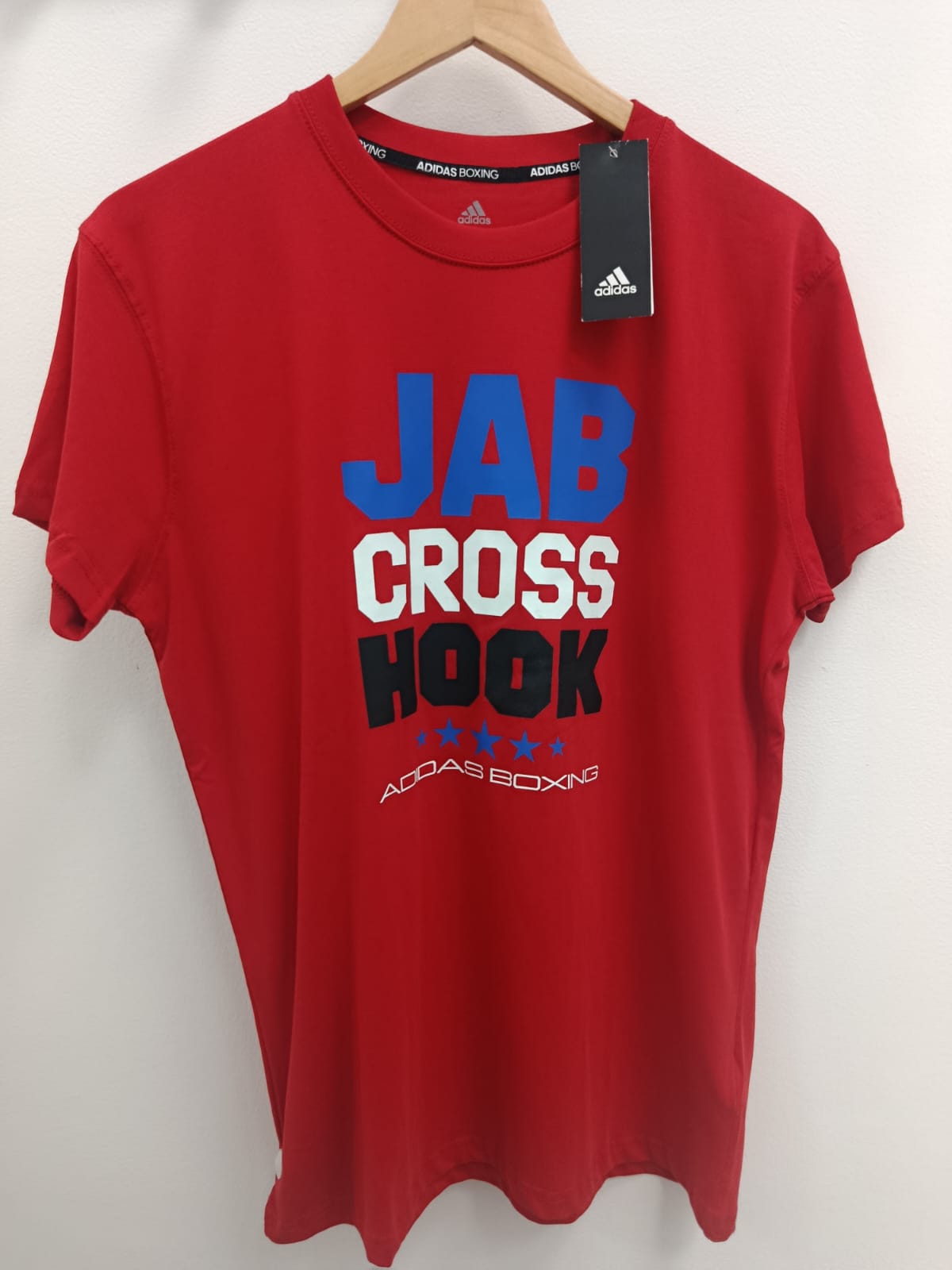 Camiseta Adidas Boxing Oversized – Roja Premium