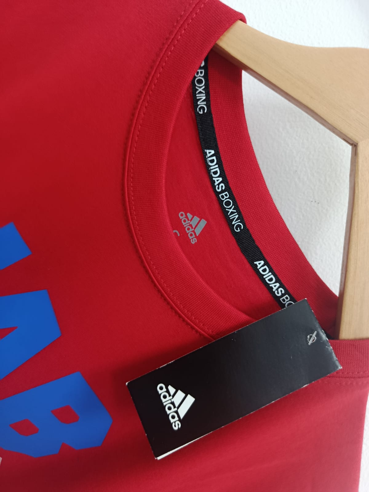 Camiseta Adidas Boxing Oversized – Roja Premium