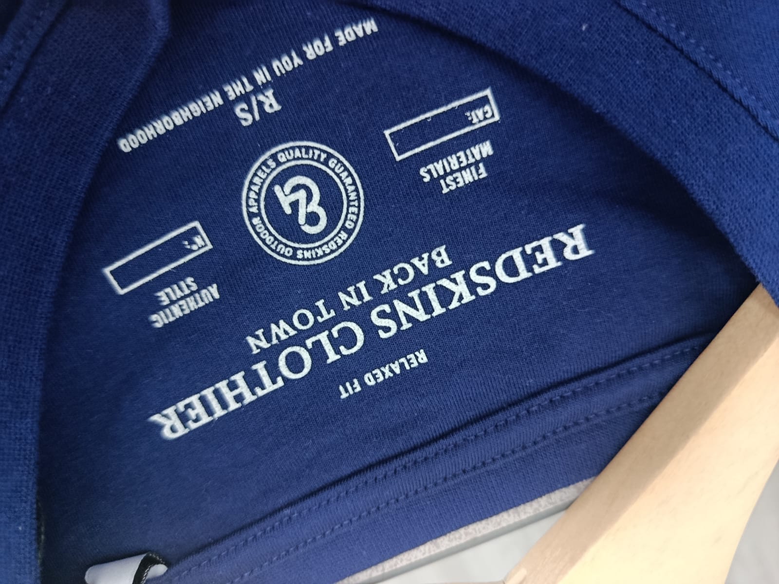 Camiseta Redskins Clothier RS – Azul Casual Premium